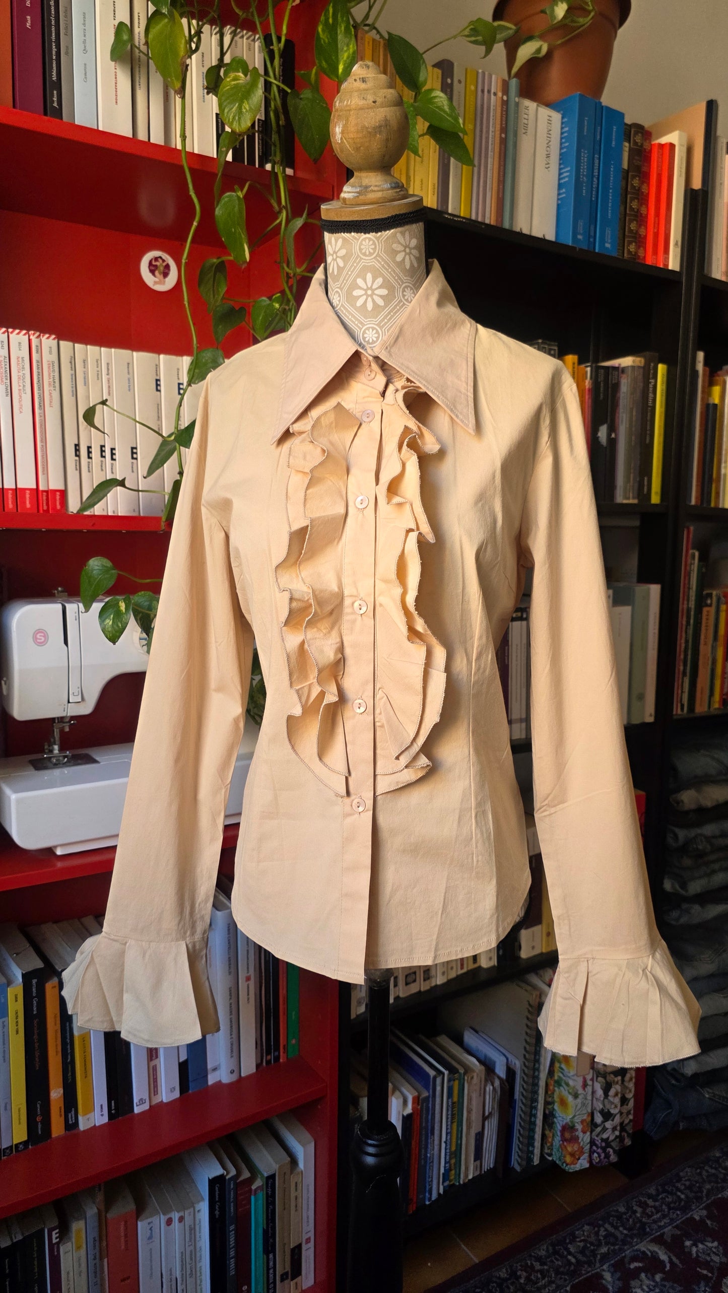 Camicia roches beige