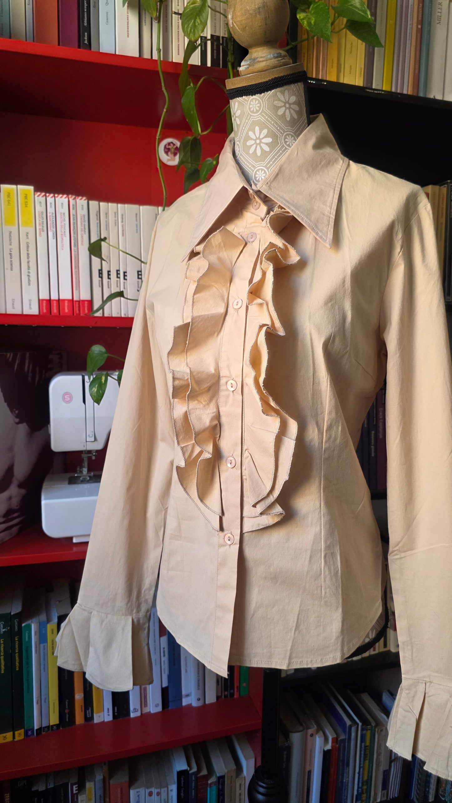 Camicia roches beige