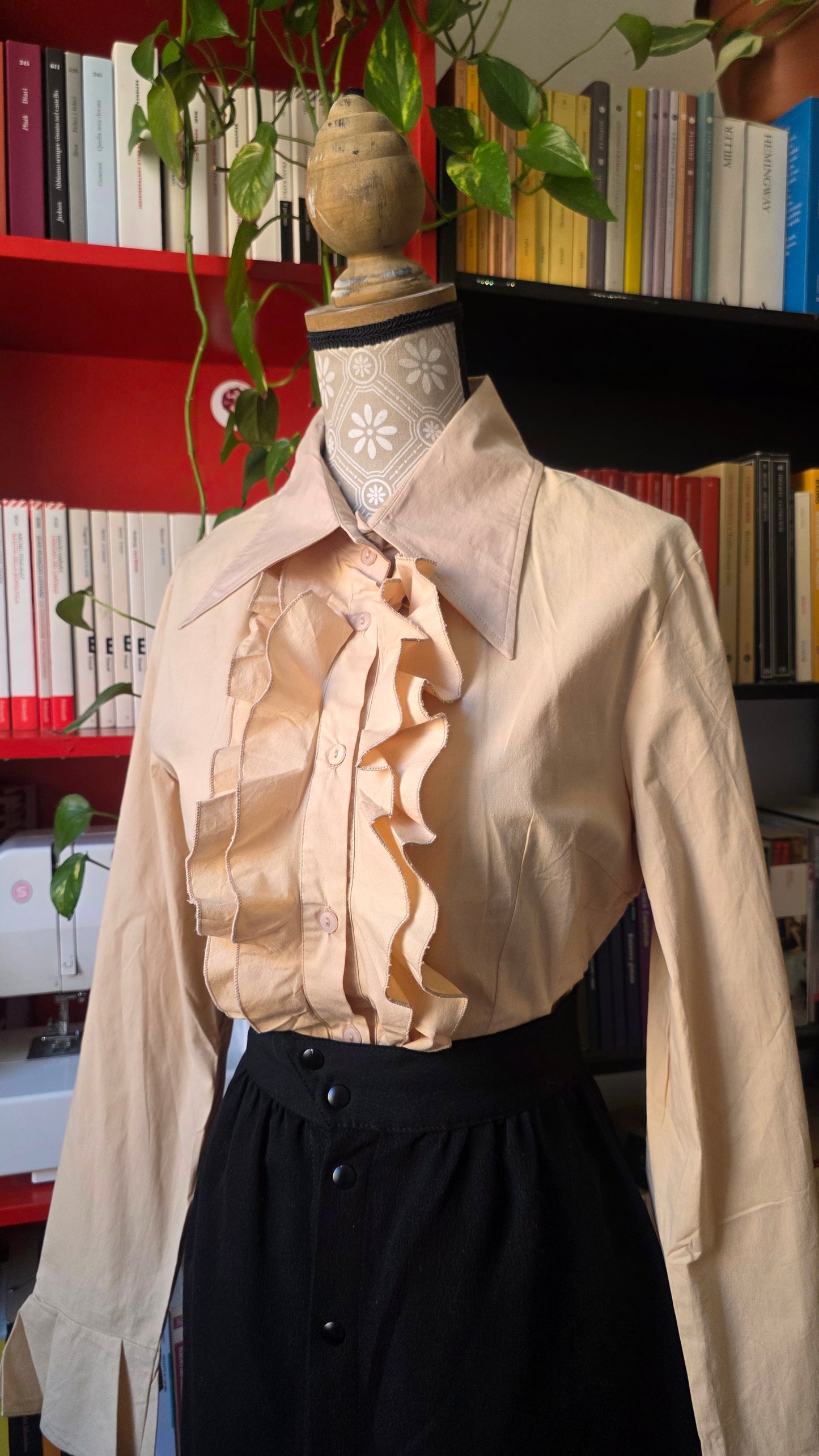 Camicia roches beige