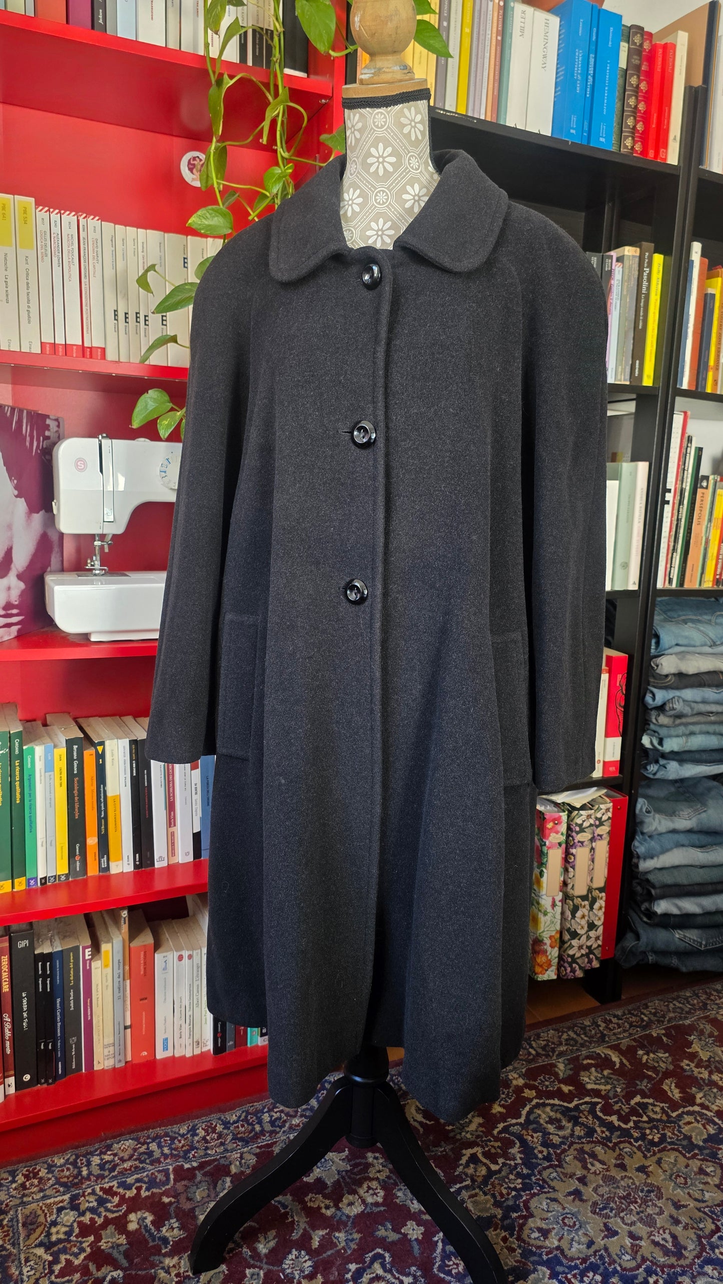 Cappotto misto lana e cashmere