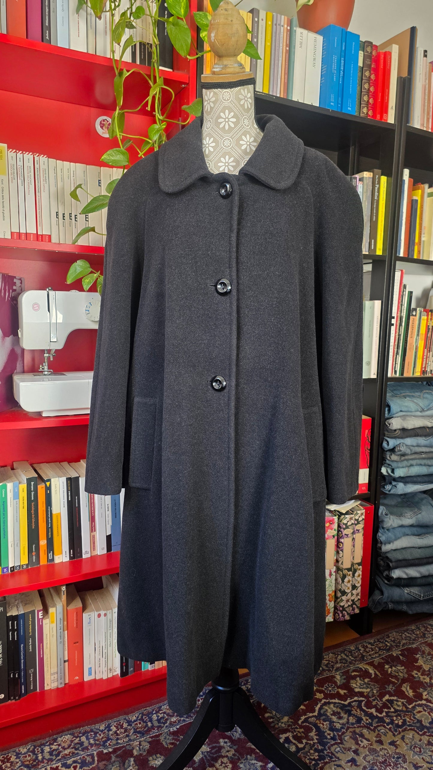 Cappotto misto lana e cashmere