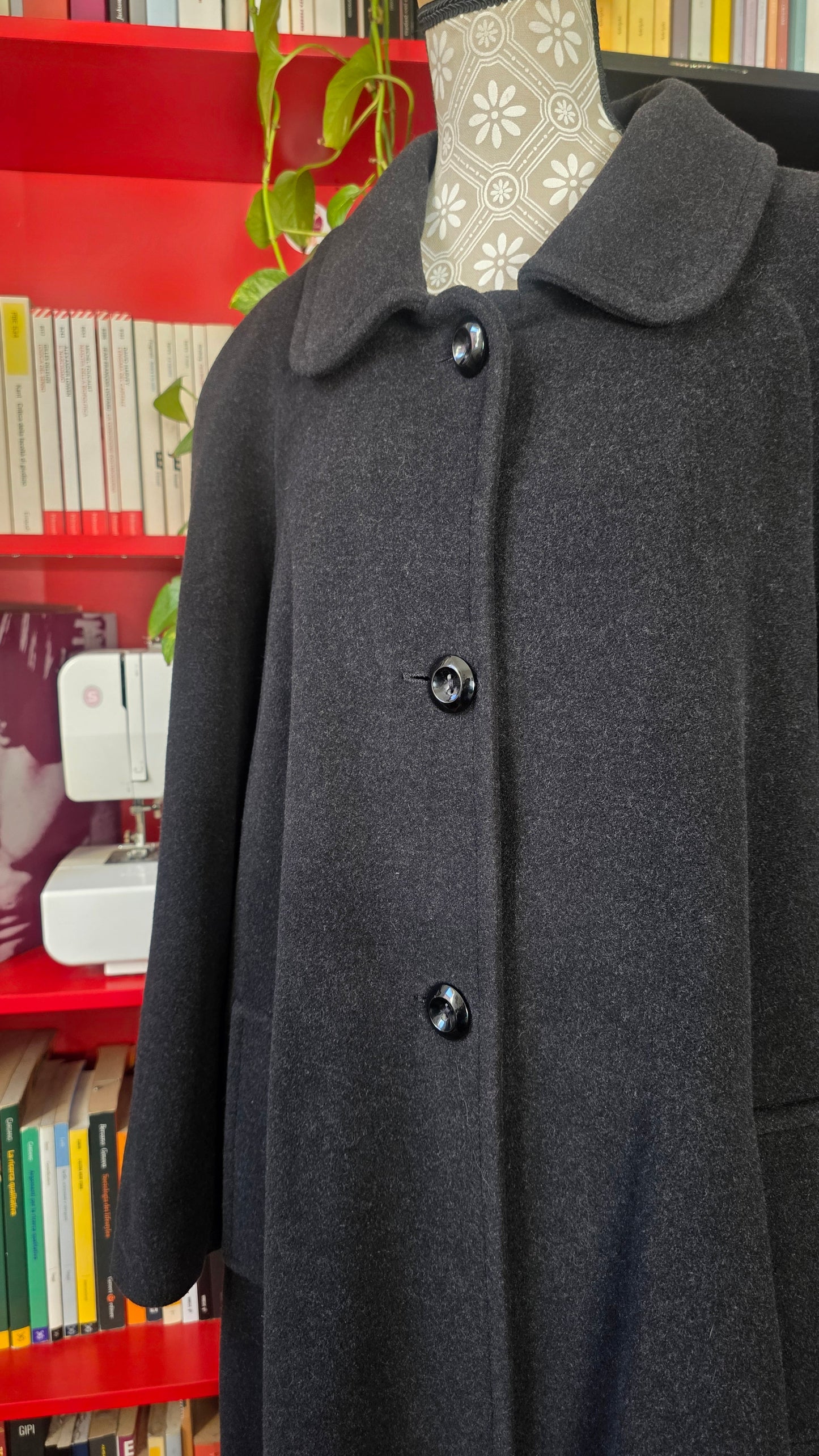 Cappotto misto lana e cashmere