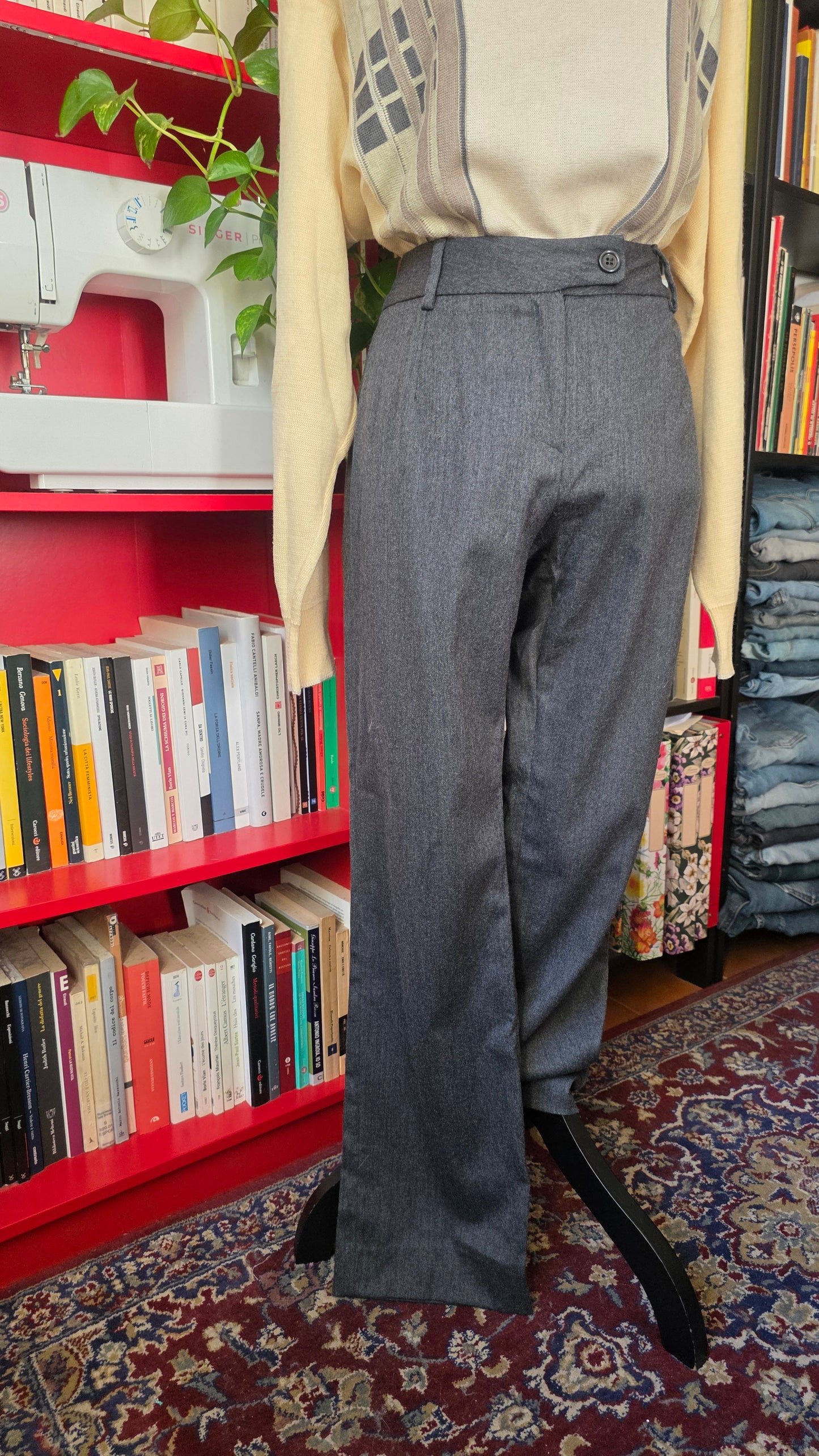 Pantaloni Sangè in lana