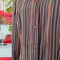 Camicia righe marrone