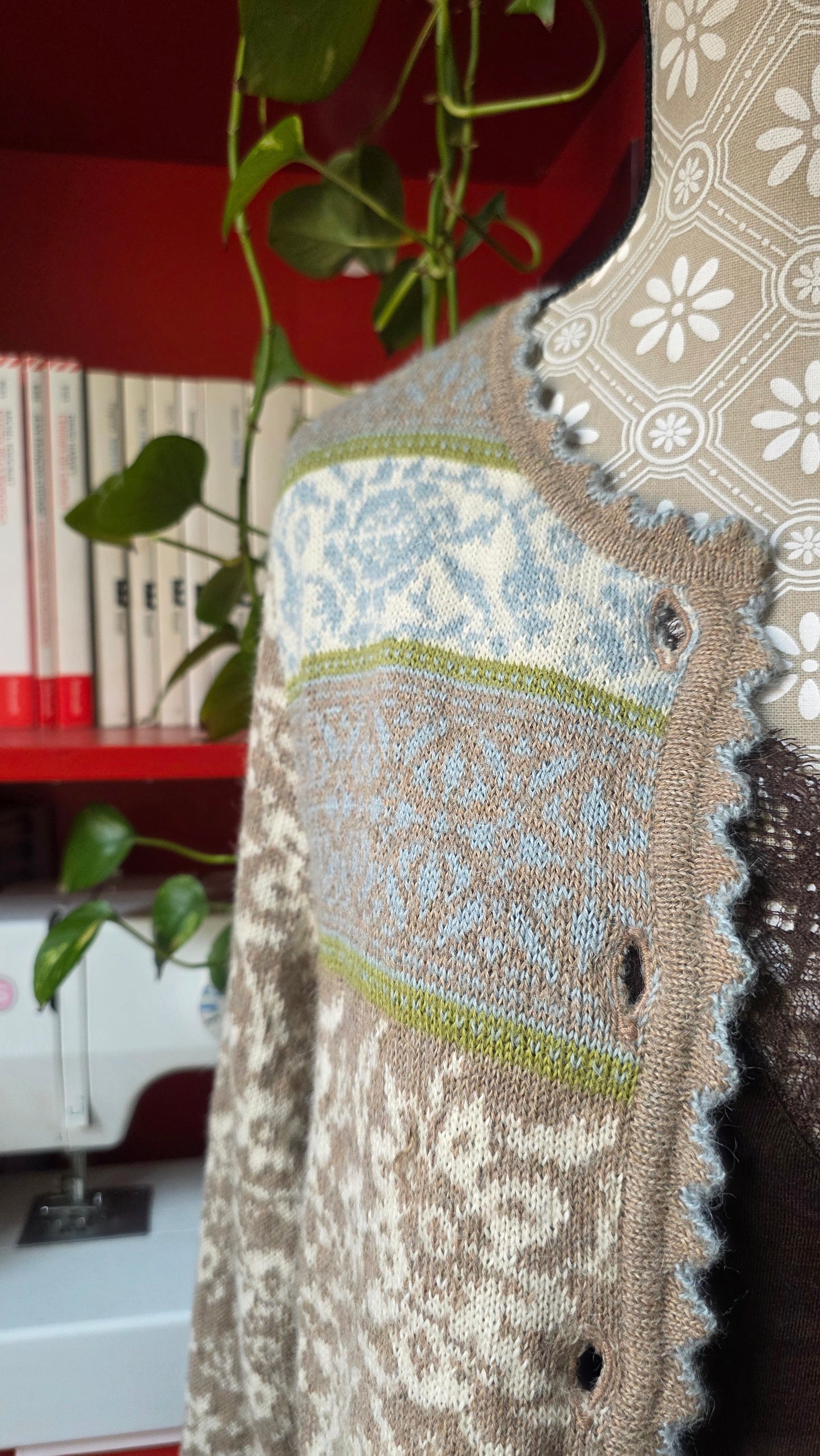 Cardigan Oleama in alpaca