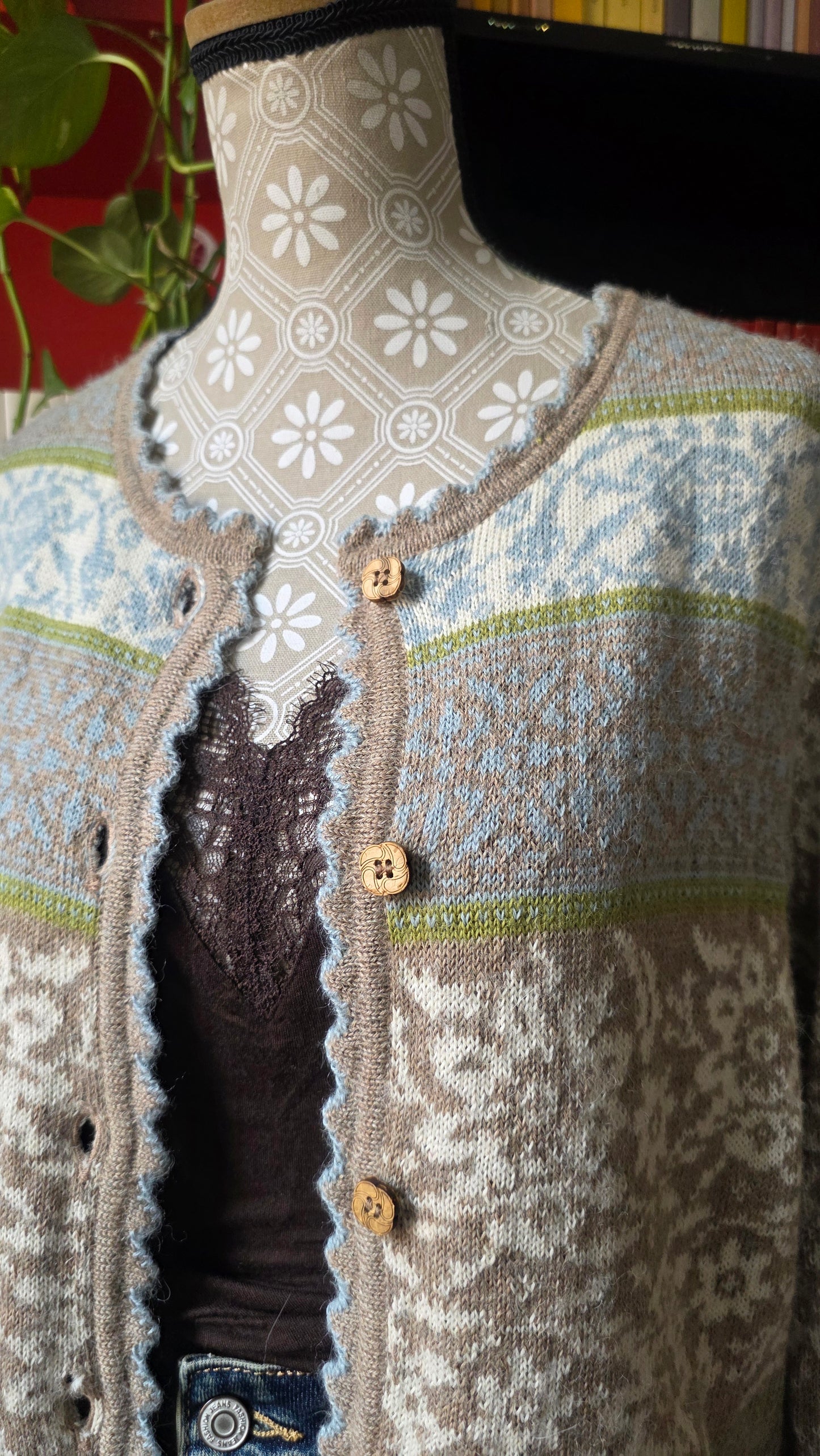 Cardigan Oleama in alpaca