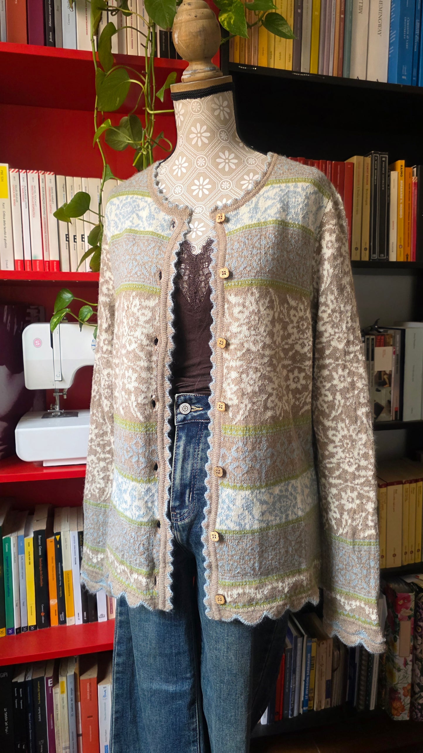 Cardigan Oleama in alpaca