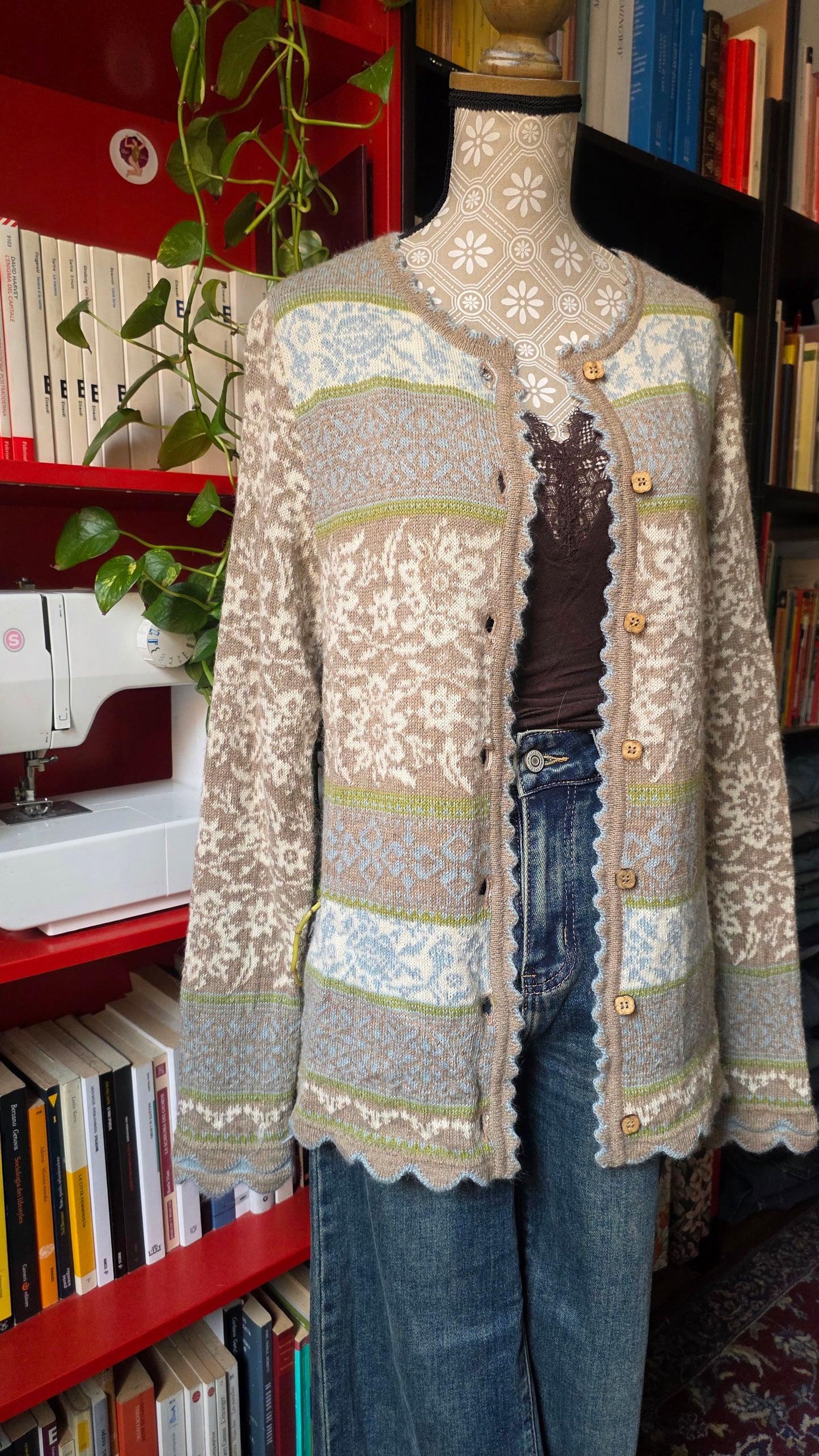 Cardigan Oleama in alpaca