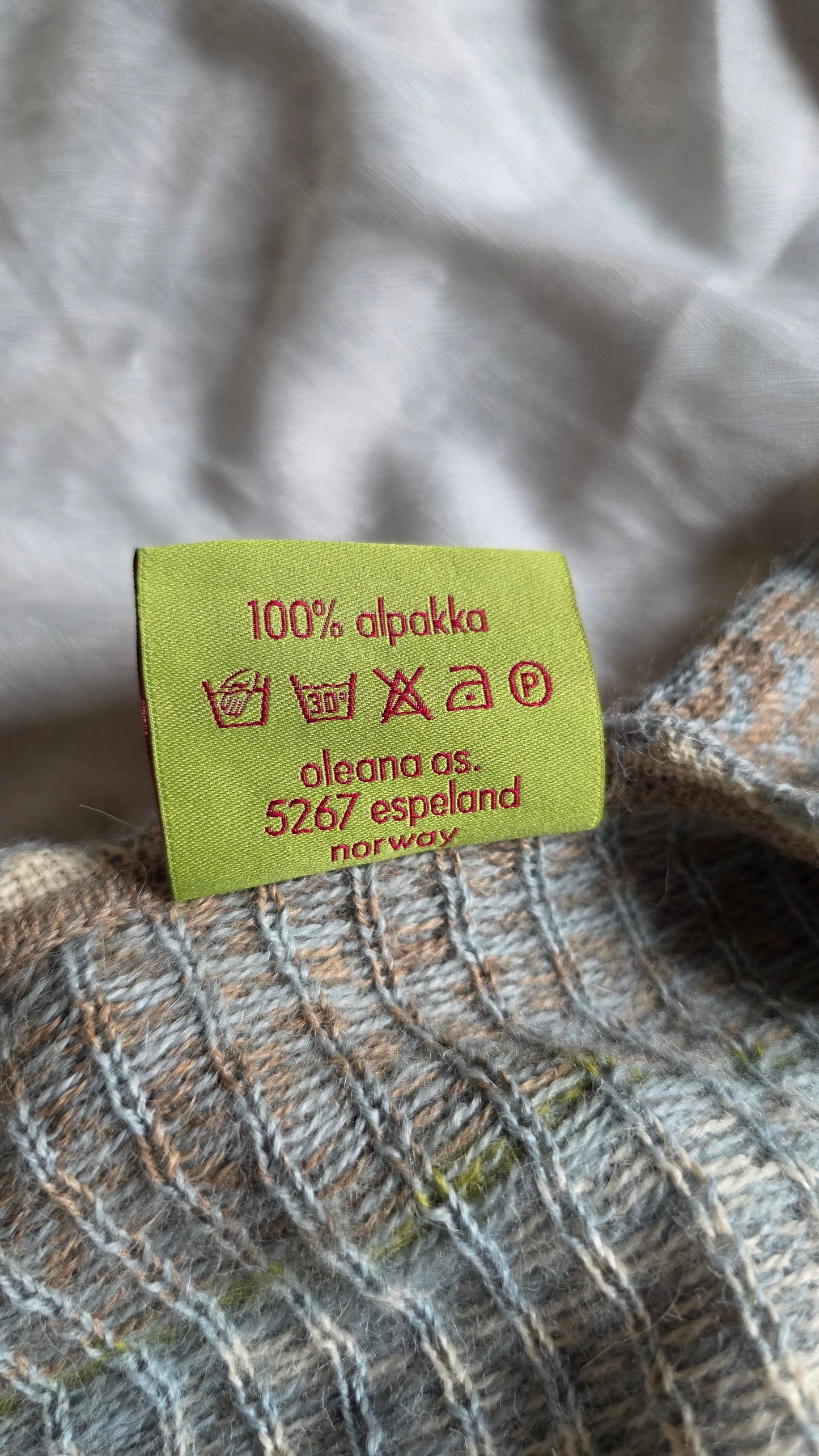 Cardigan Oleama in alpaca