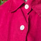 Camicia in velluto magenta