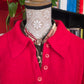 Maglione in angora rosso