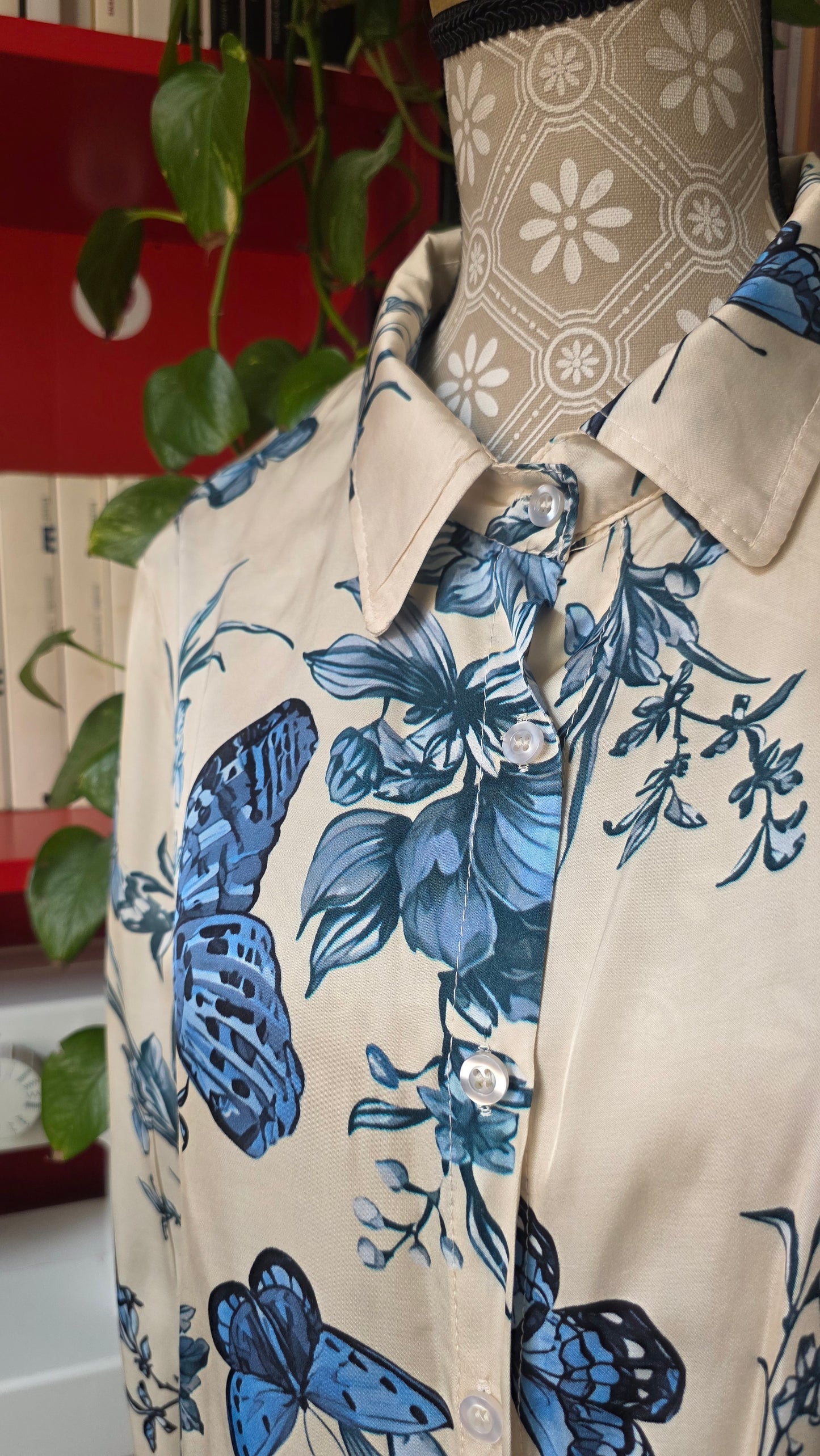 Camicia farfalle