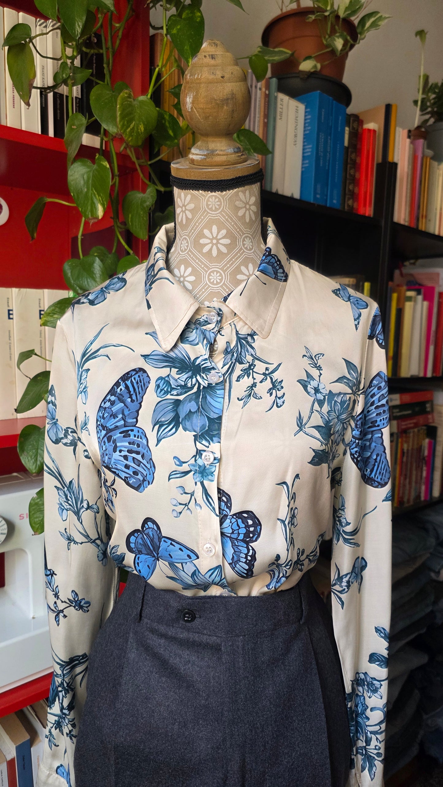 Camicia farfalle