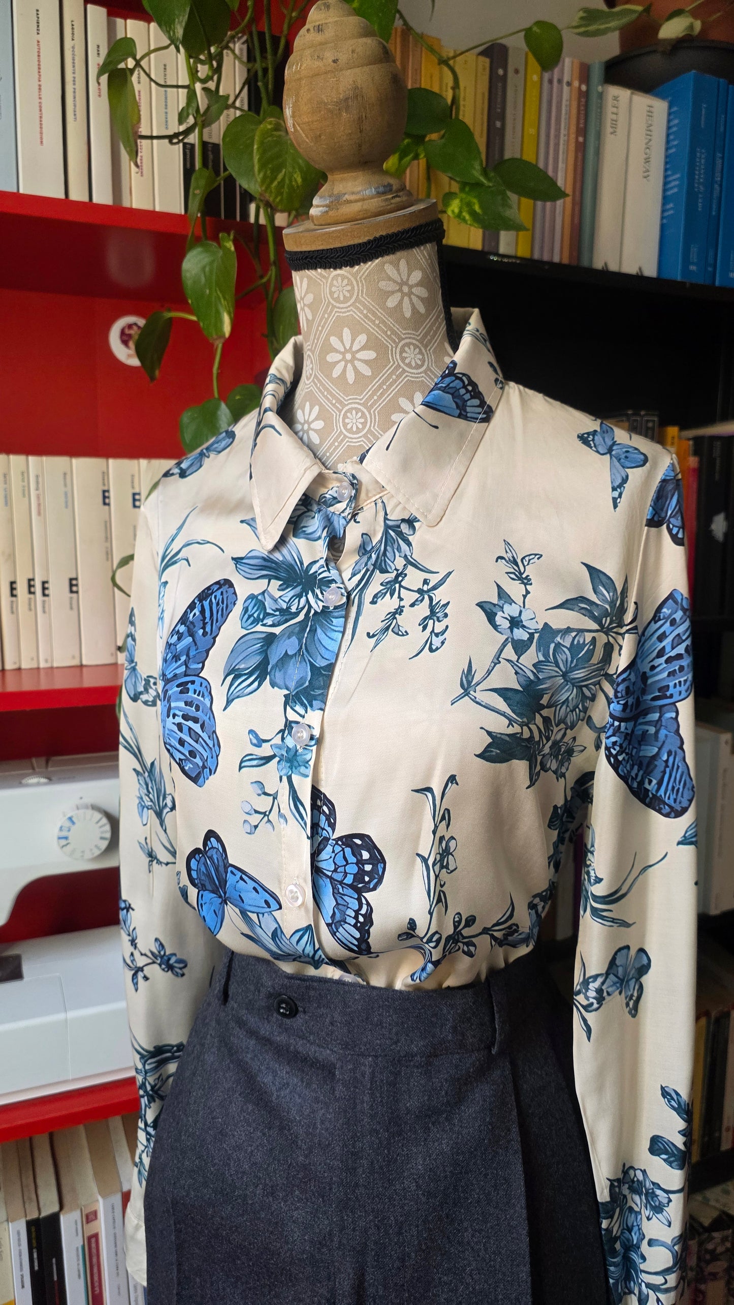 Camicia farfalle