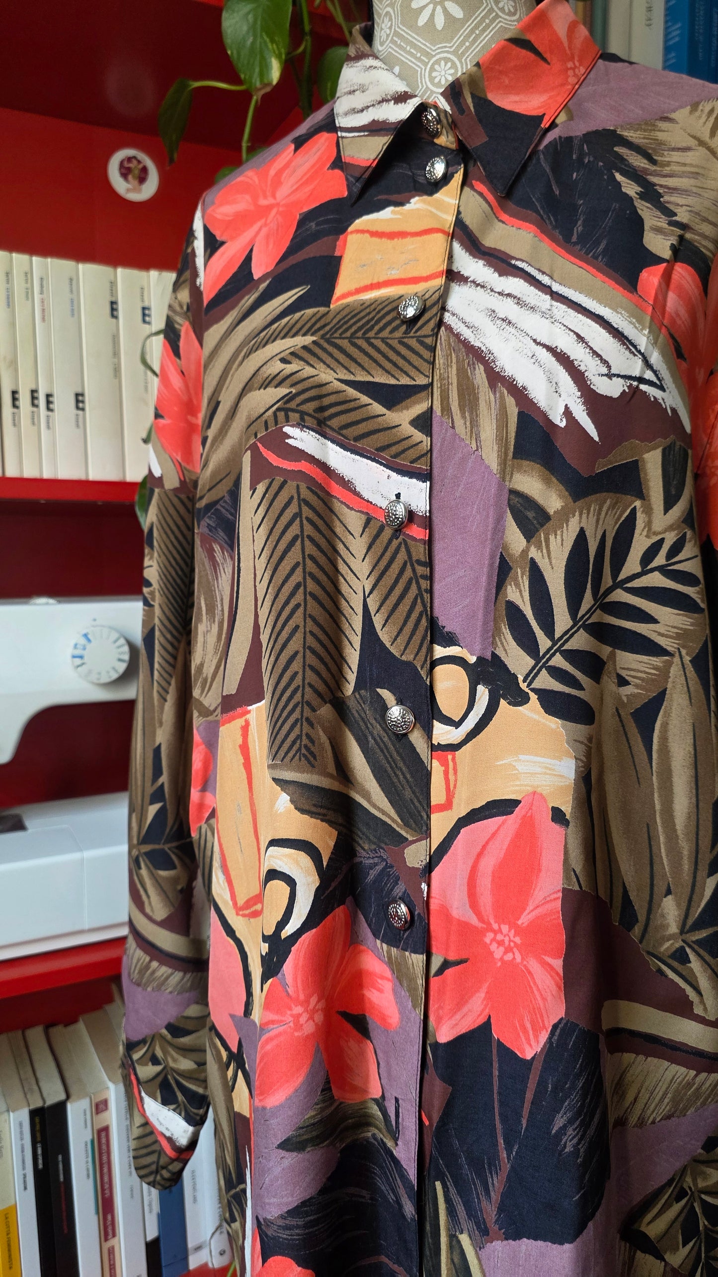 Camicia over colorata