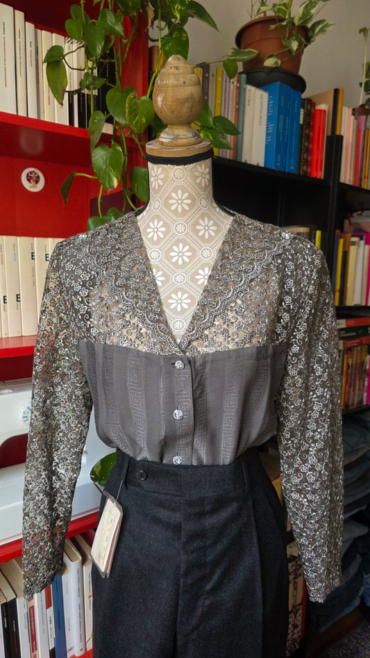 Camicia sartoriale in seta