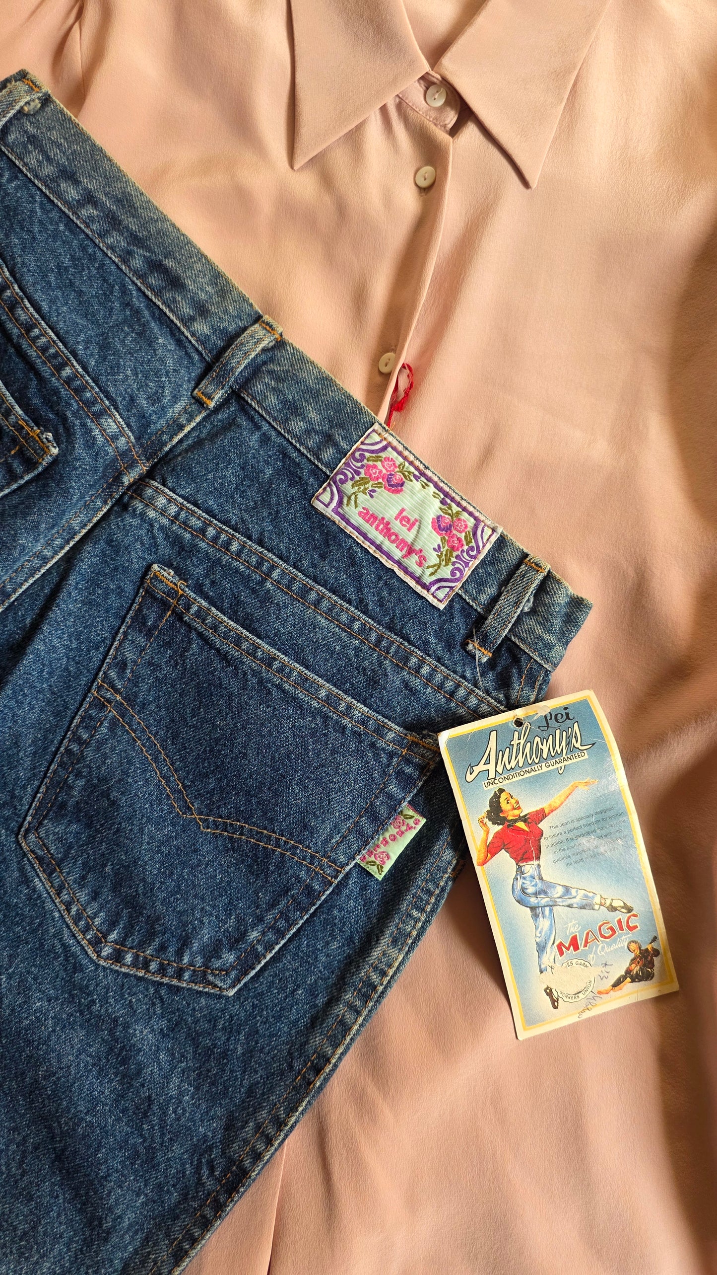 Jeans Anthony's con disegno