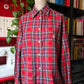 Camicia tartan rossa
