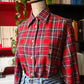 Camicia tartan rossa