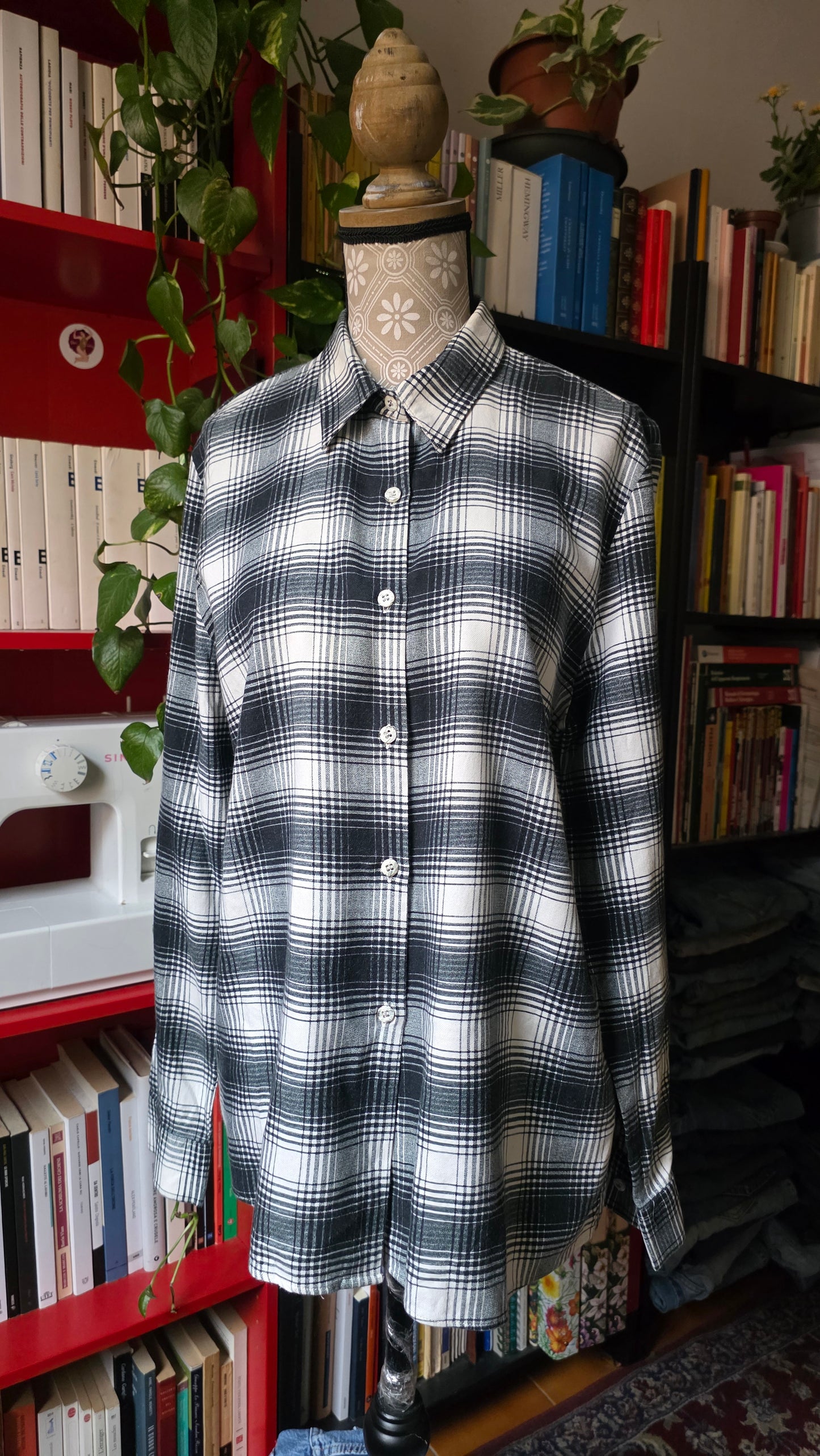 Camicia in flanella leggera