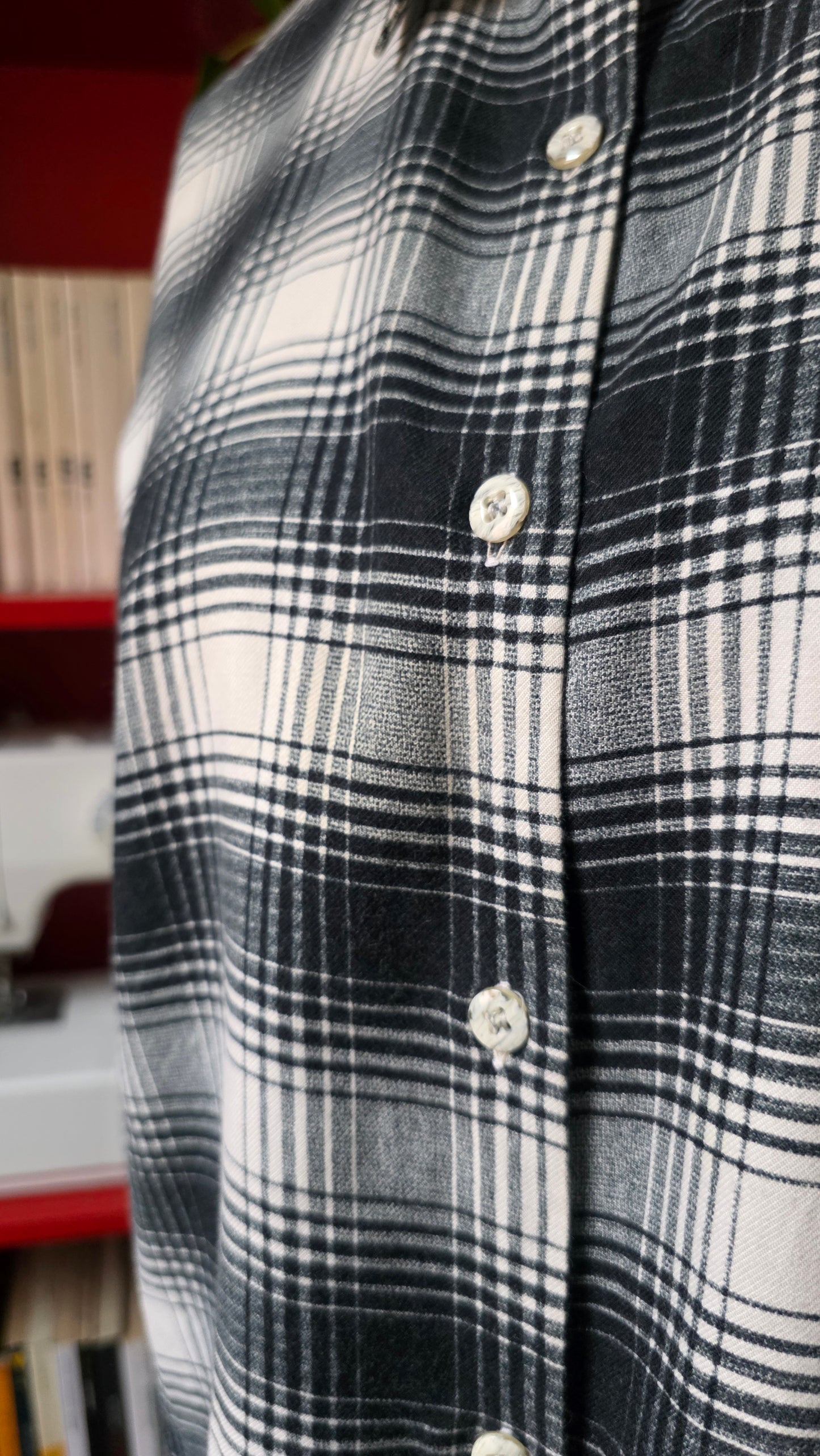 Camicia in flanella leggera