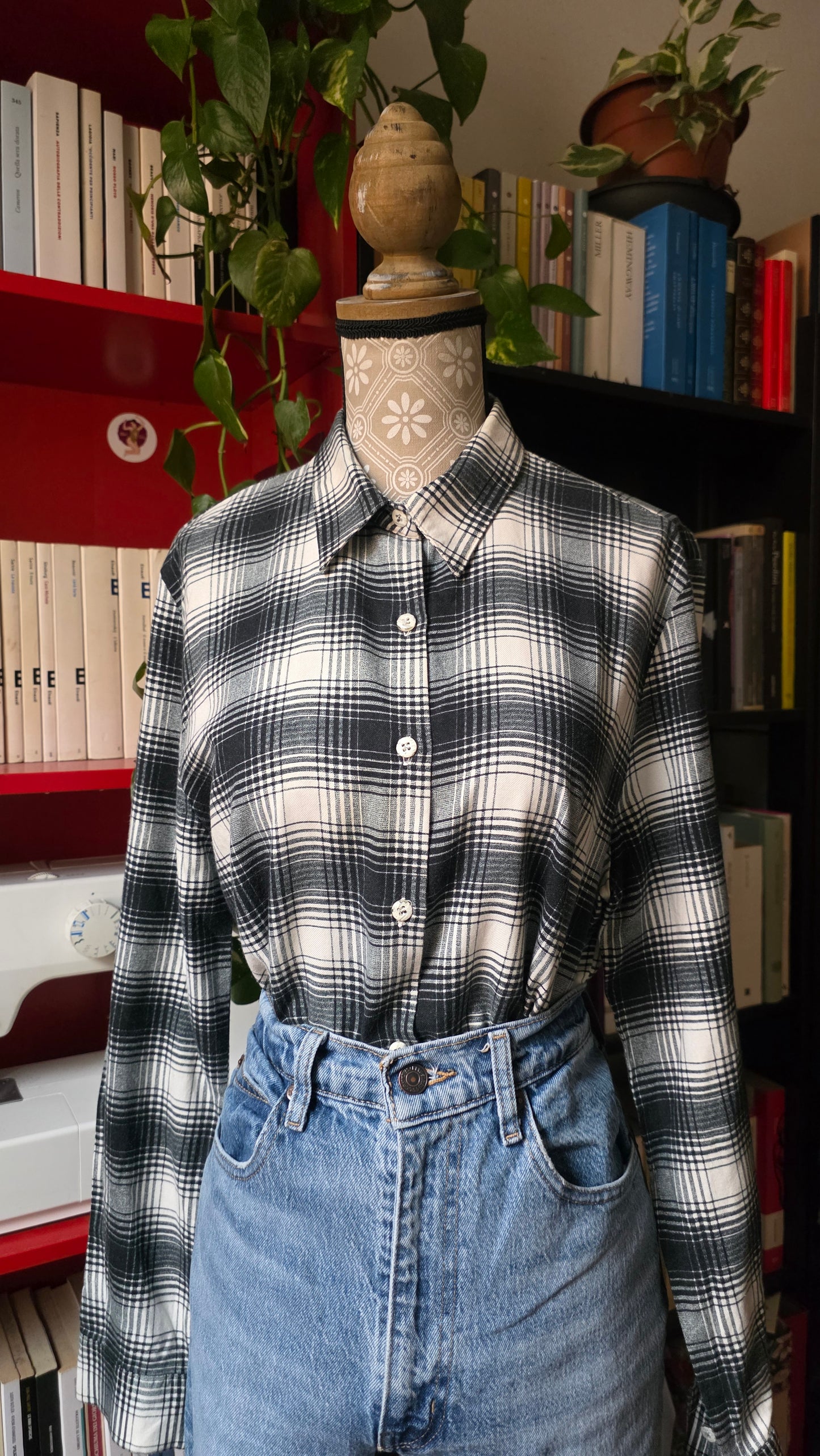 Camicia in flanella leggera