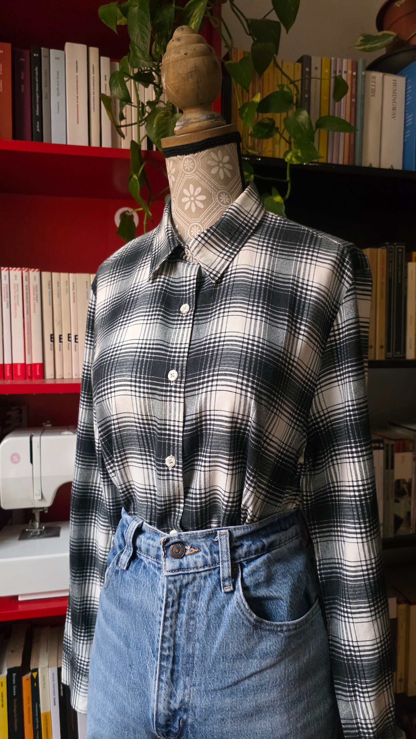 Camicia in flanella leggera