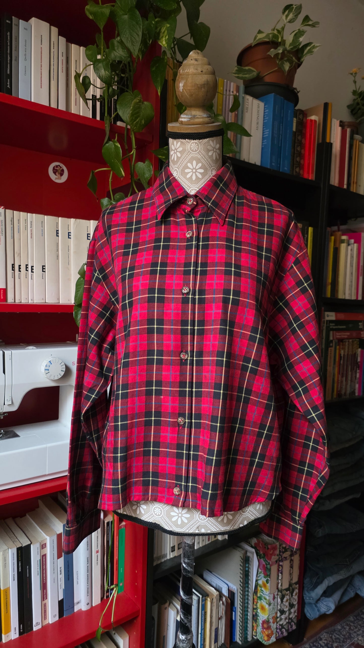 Camicia tartan Scoop