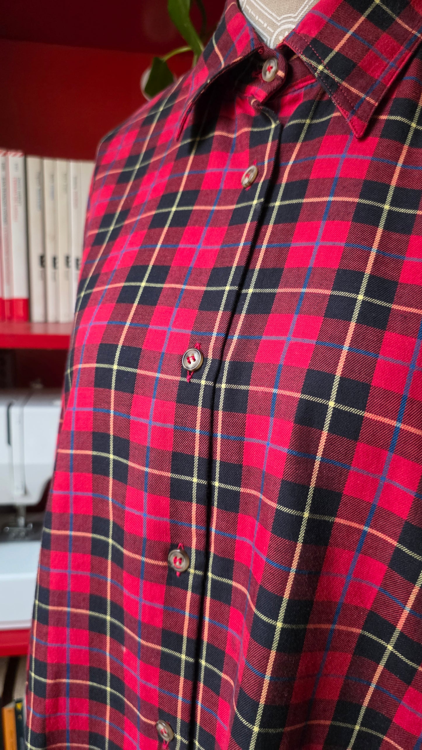 Camicia tartan Scoop