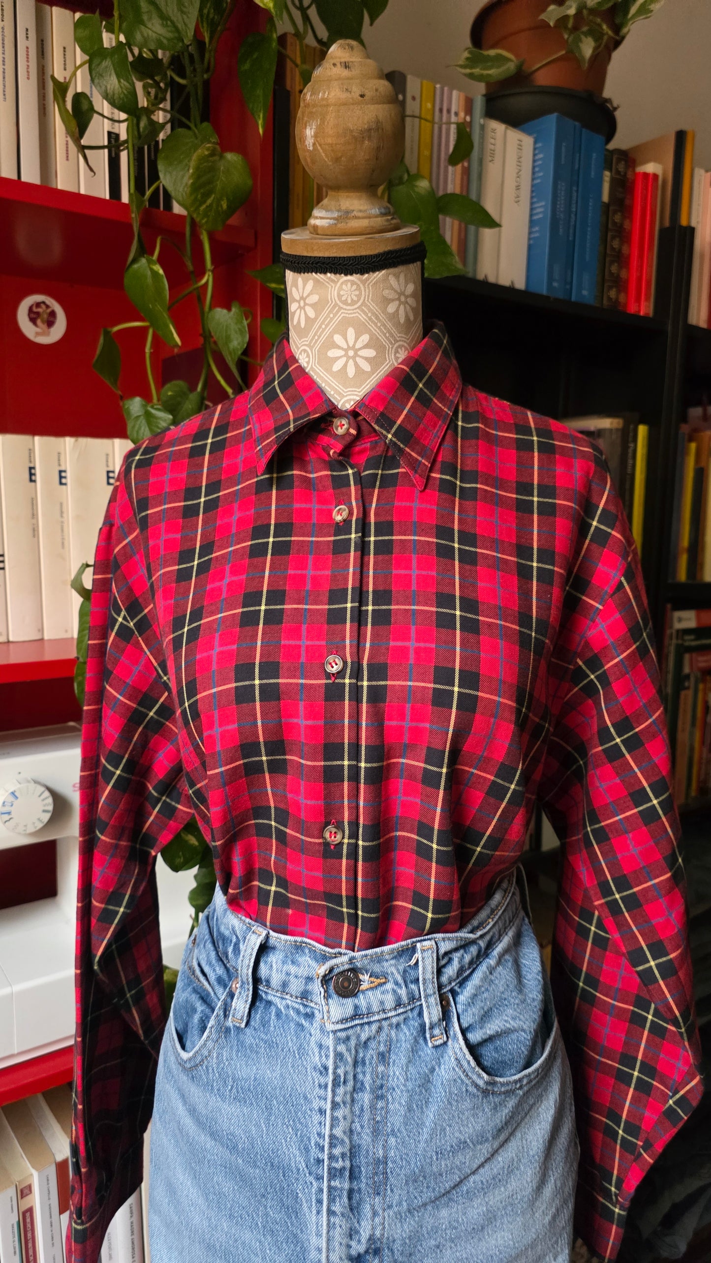 Camicia tartan Scoop