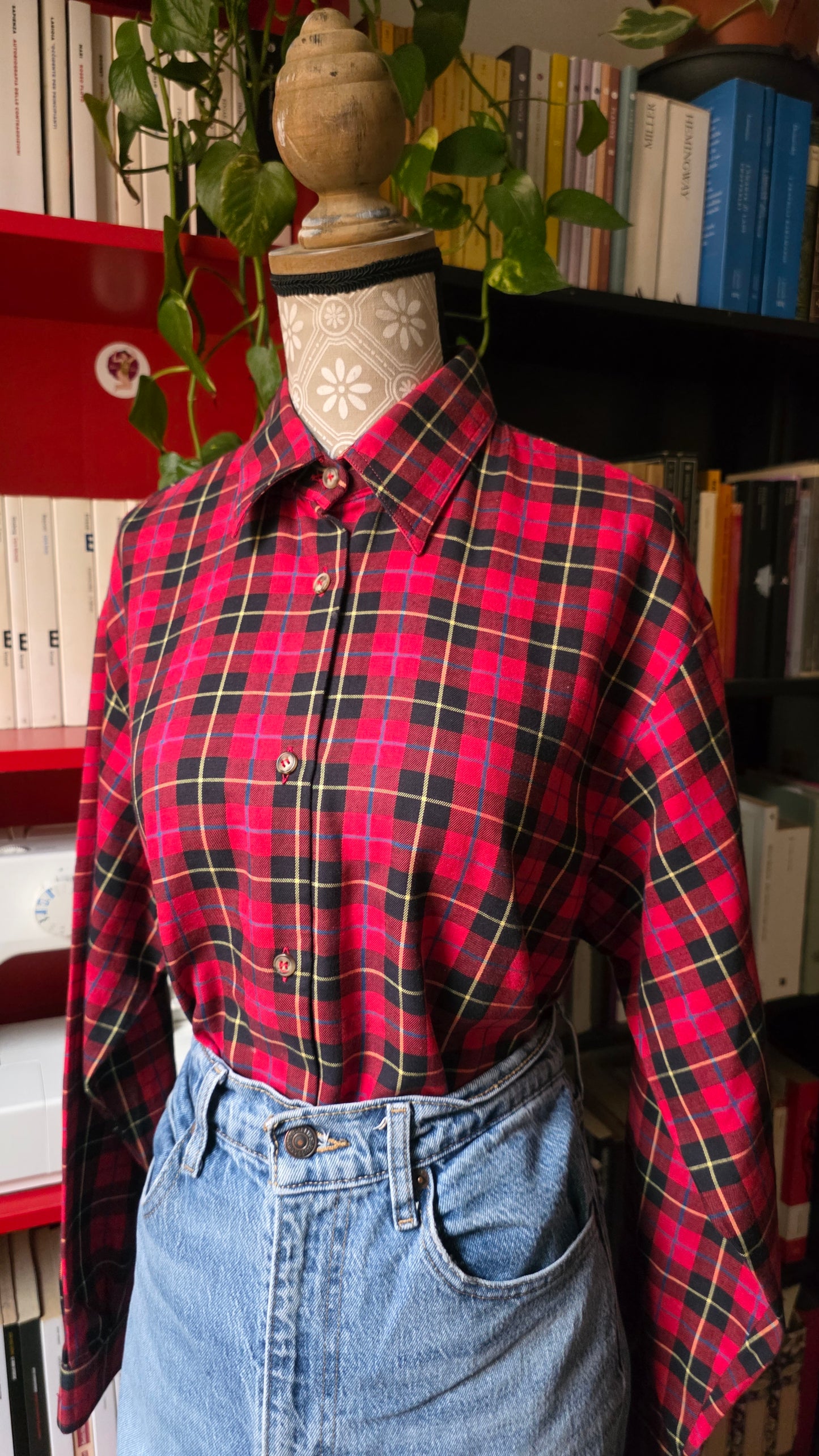 Camicia tartan Scoop