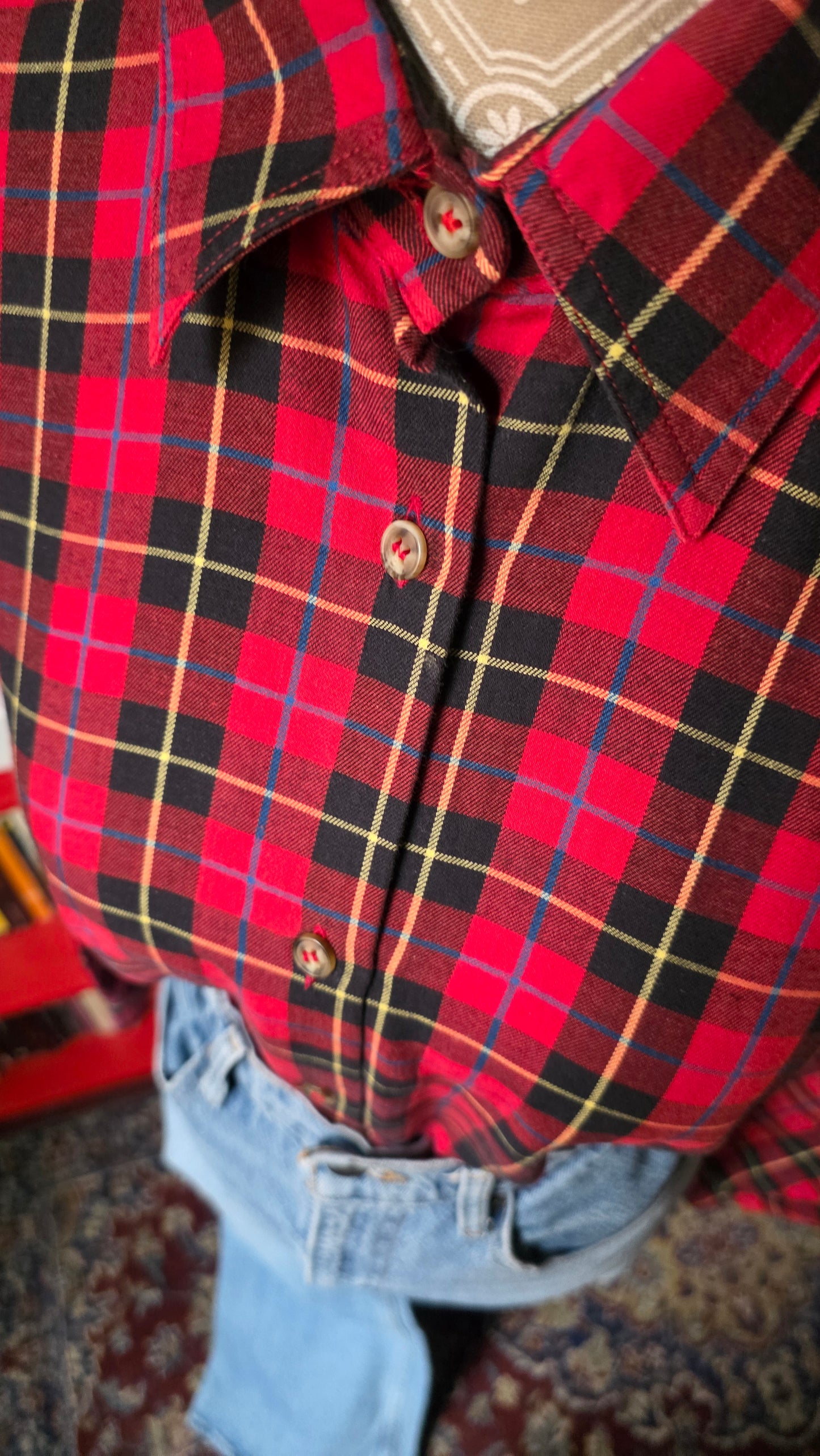 Camicia tartan Scoop