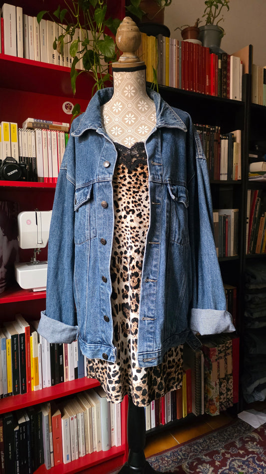 Giacca oversize unisex denim