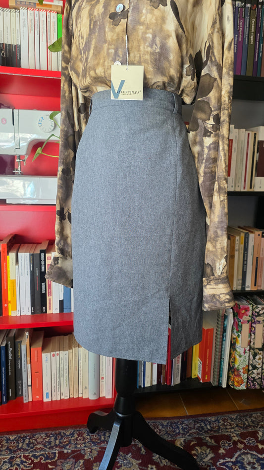 Gonna tubino grigia
