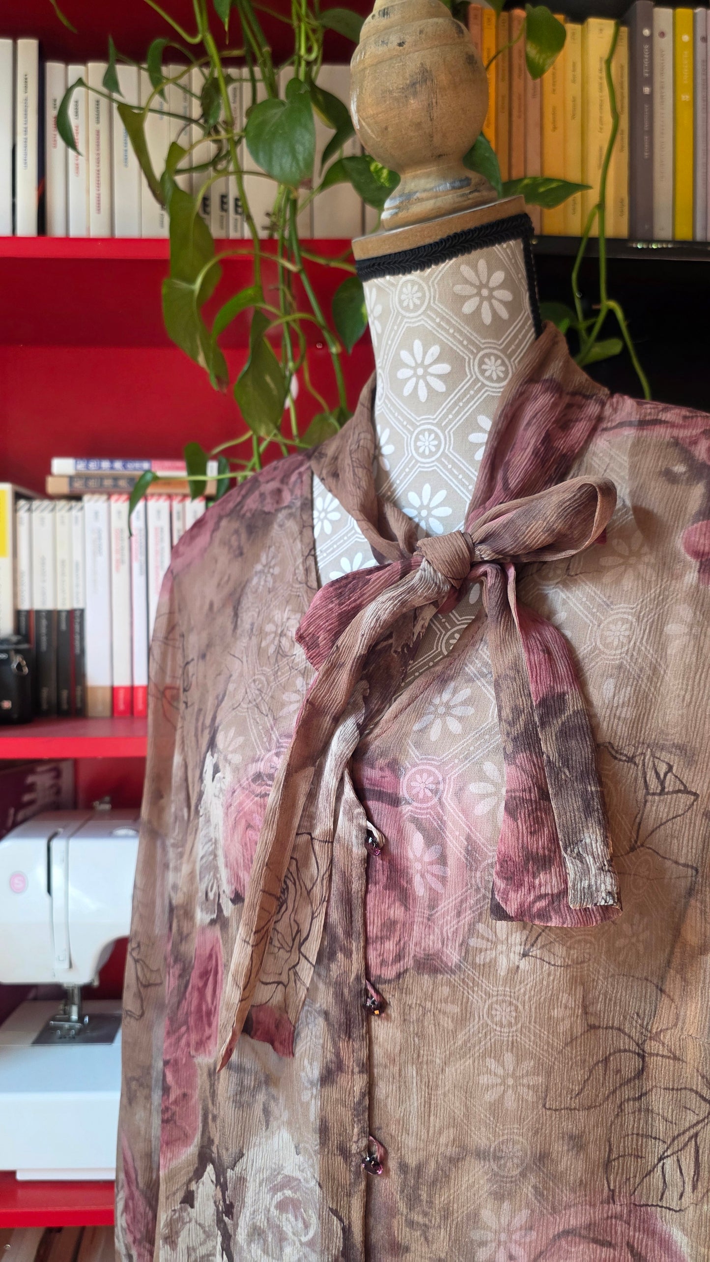 Camicia in seta Elena mirò