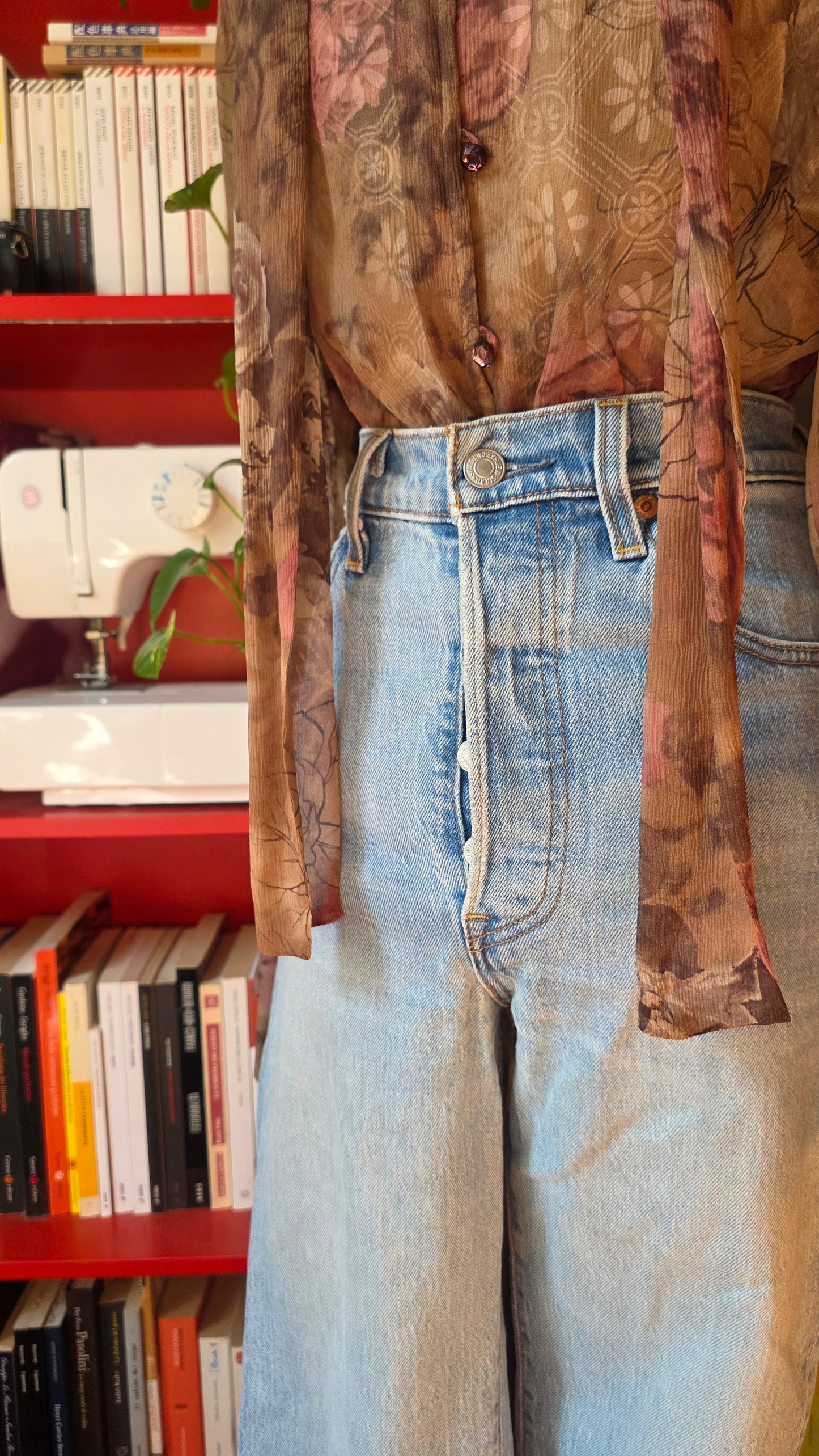 Jeans levi's ribcage crop flare