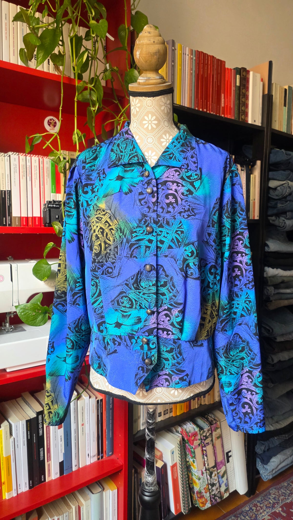 Camicia blu pazzerella