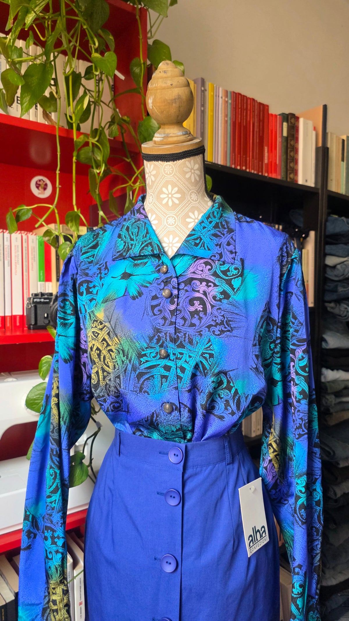 Camicia blu pazzerella