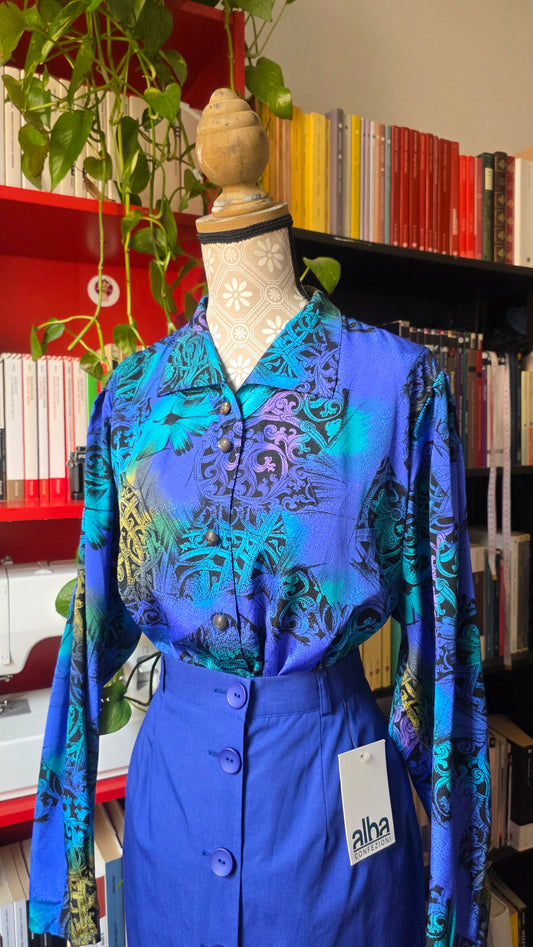 Camicia blu pazzerella