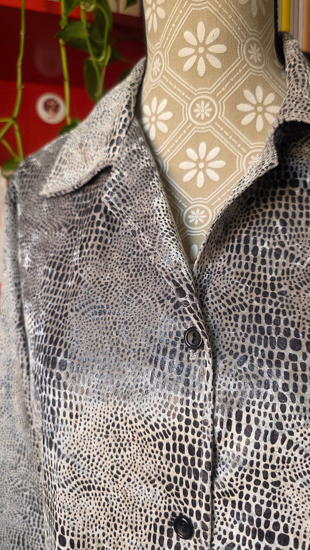 Camicia sartoriale animalier