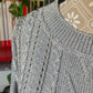 Maglione Onyx lurex argento