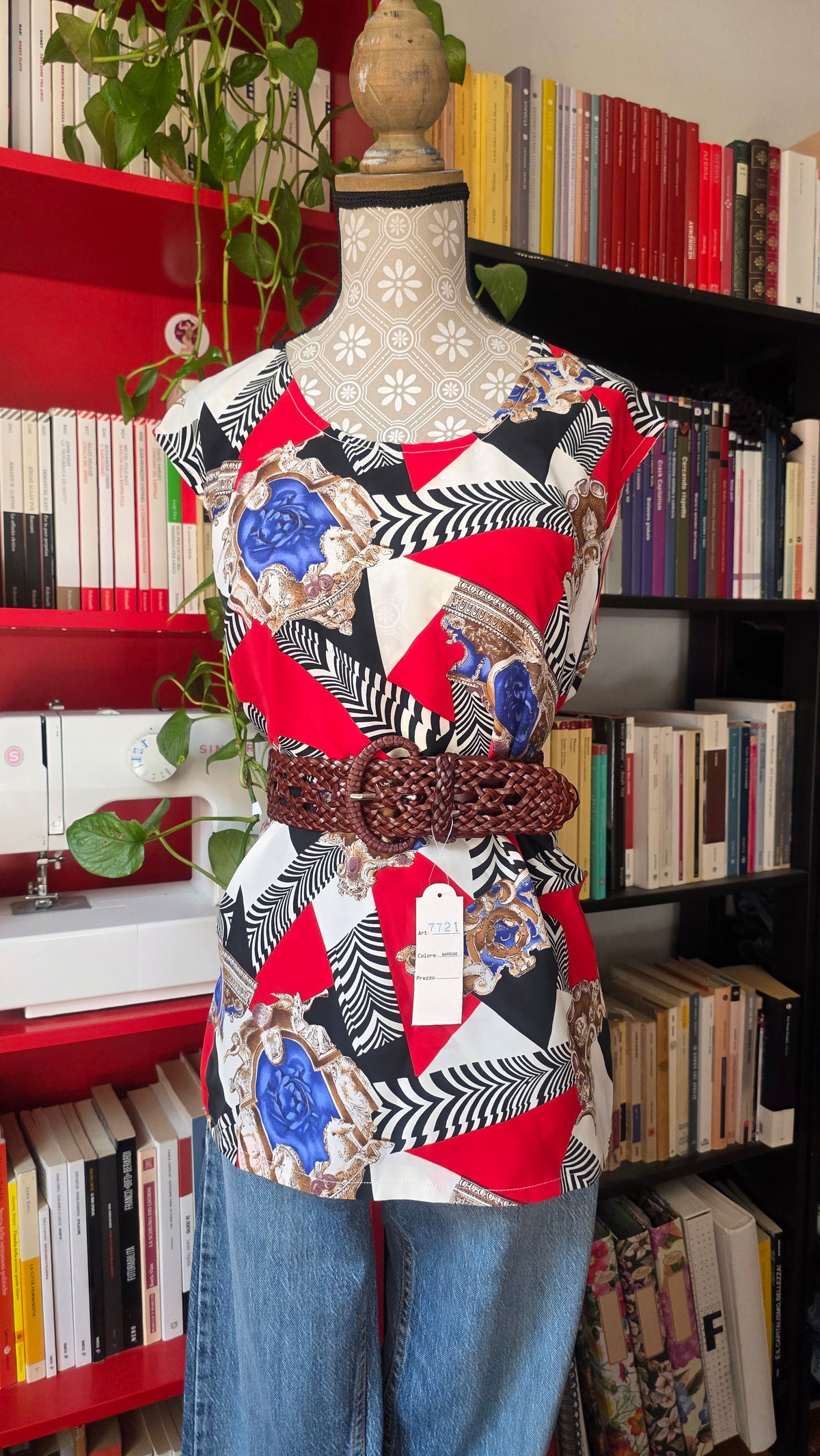 Blusa sartoriale