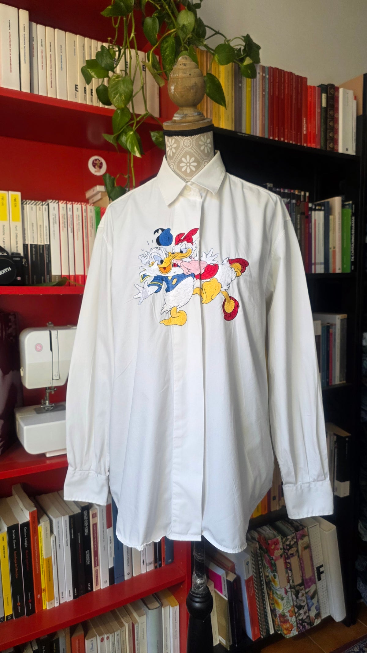 Camicia Emmanuel Schvili Disney Paperino e Paperina