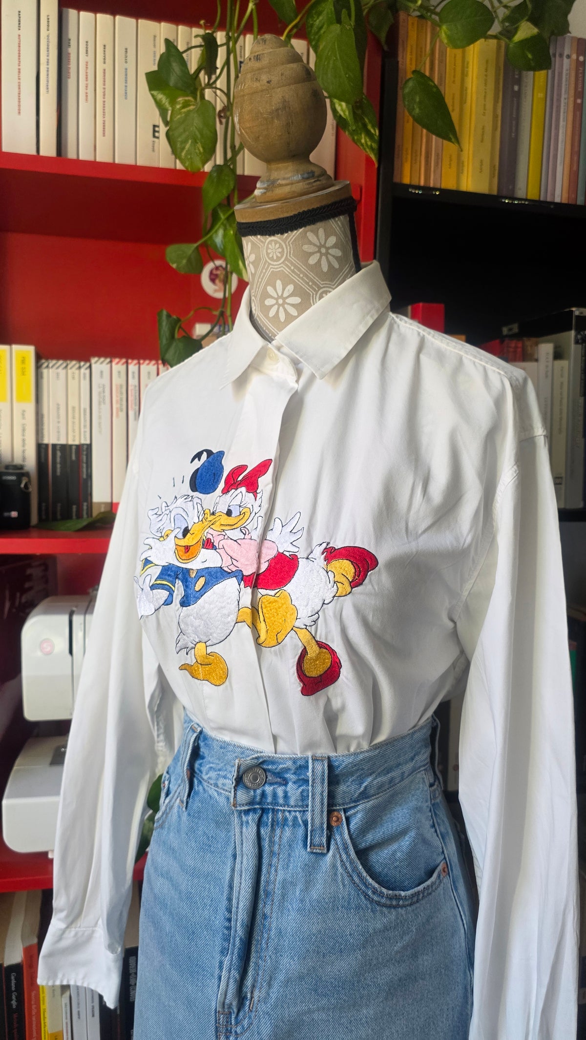 Camicia Emmanuel Schvili Disney Paperino e Paperina