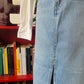 Gonna longuette Levi's denim chiaro