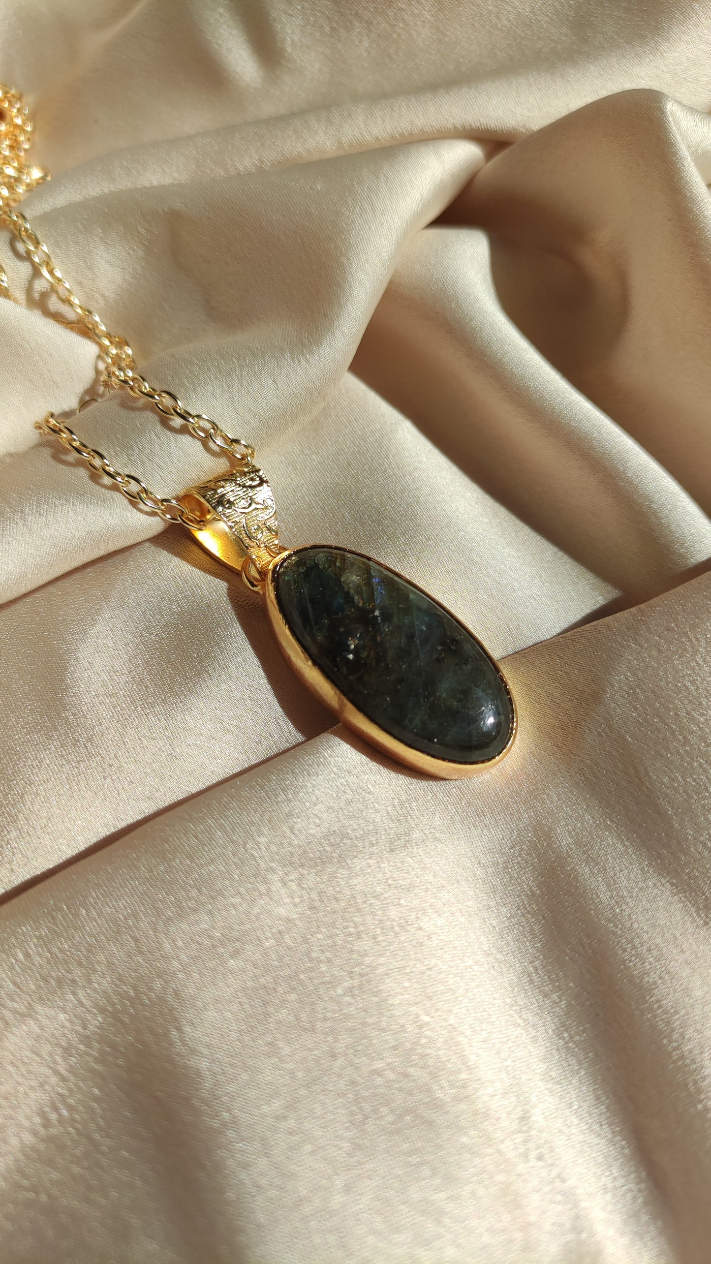 Collana labradorite