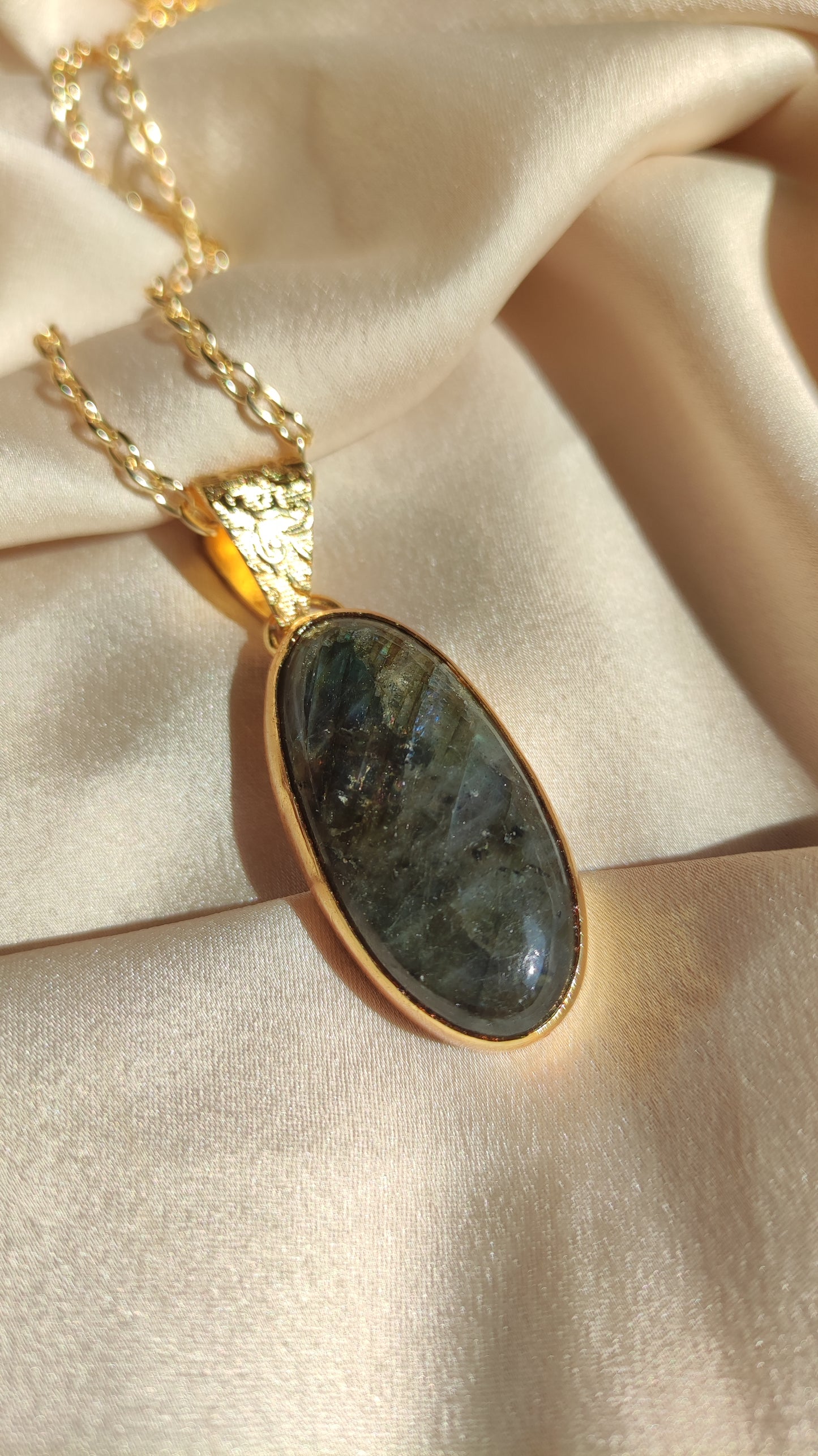 Collana labradorite