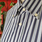Camicia crop Lacoste a righe