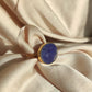 Anello corniola blu