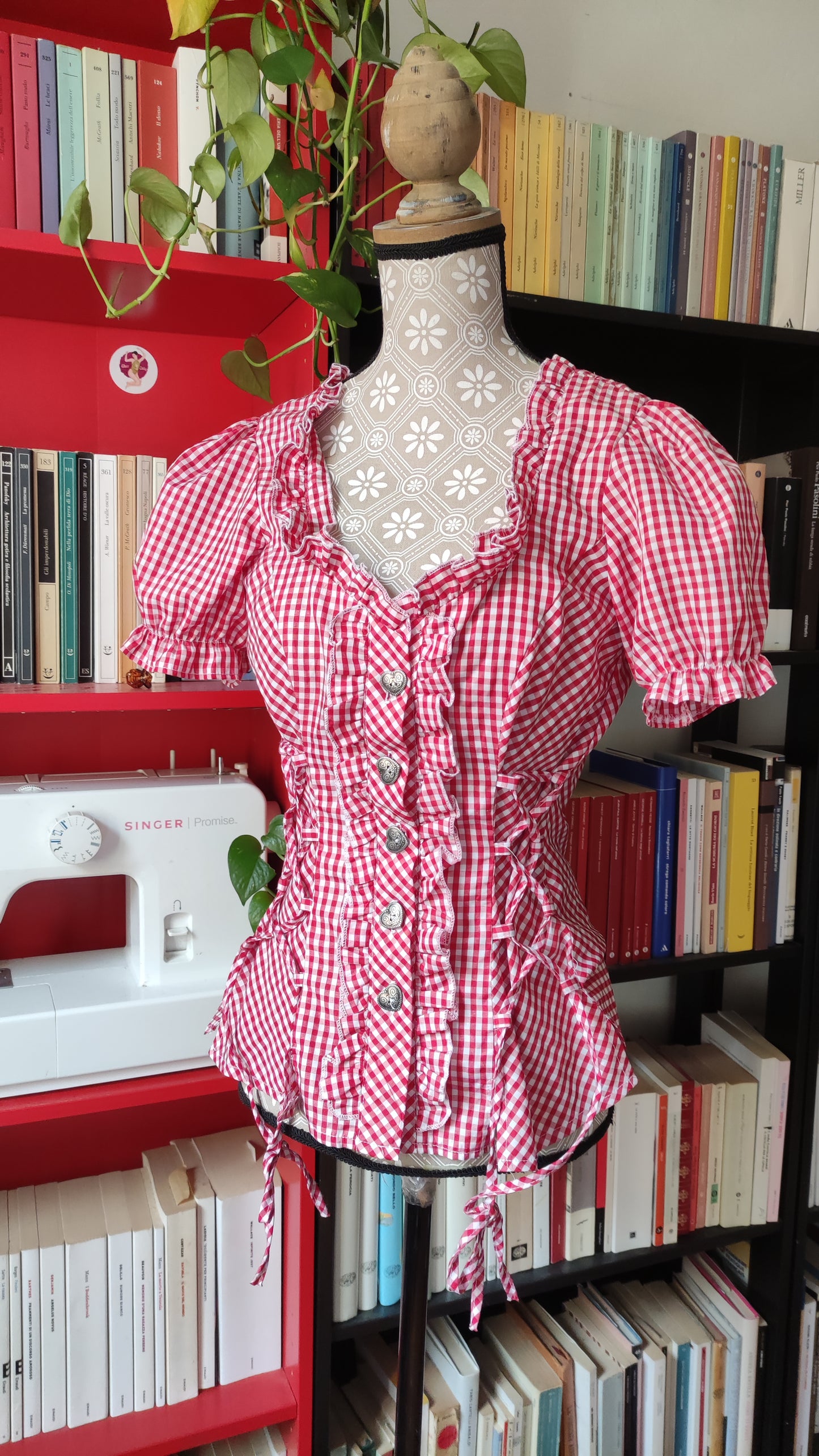 Camicia Vichy Tirolese